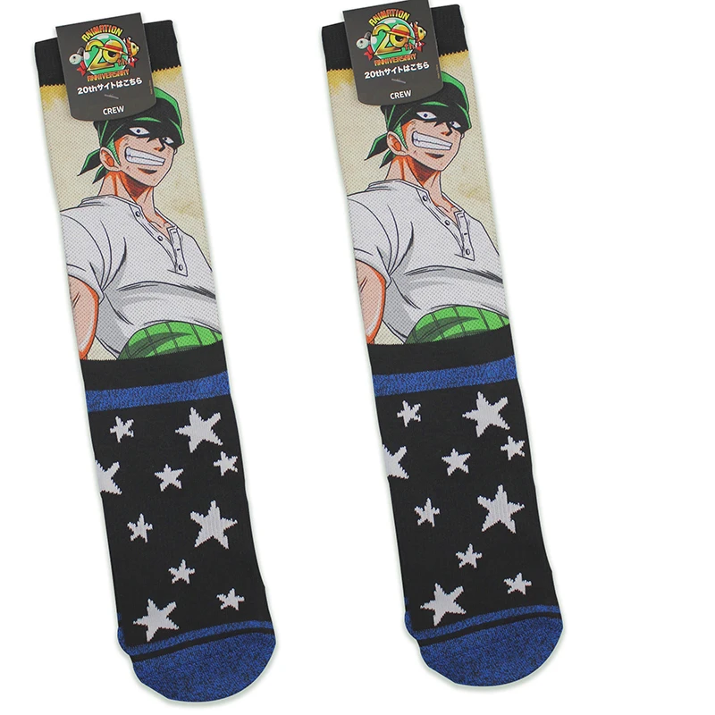 

Hot Sale Anime Movie Cool Socks Man And Woman Ski Basketball Socks Knee-High Cool Creative Skateboa Flat Funny Cozy Sock
