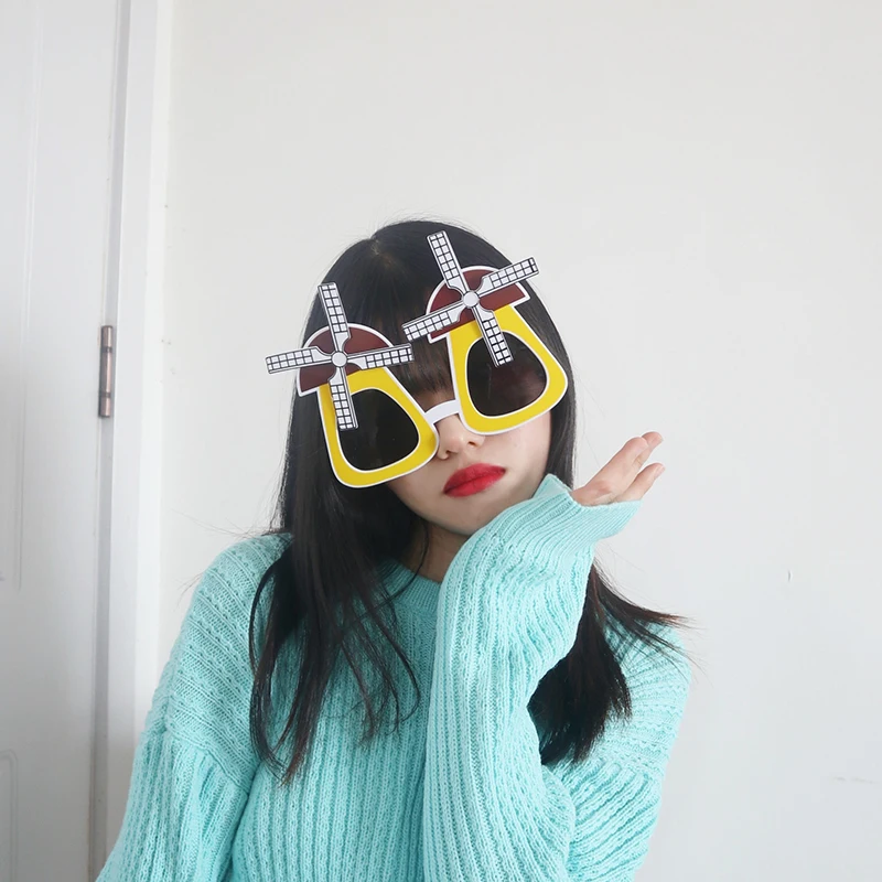 

Luminous Glasses 1 Pc Funny Crazy Party Dress Glasses Sunglasses Accessories Novelty Costume Party Carnival Funny Glasses