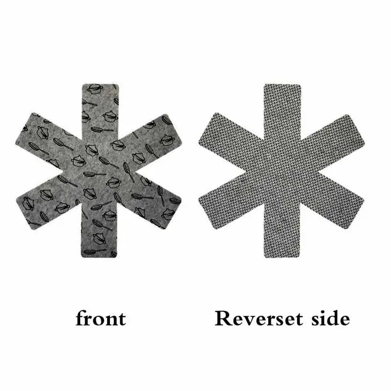 Антипригарная защита с рисунком сковороды противоожоговая прокладка