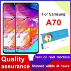 Оригинальный дисплей AMOLED для Samsung Galaxy A70, с рамкойбез рамки