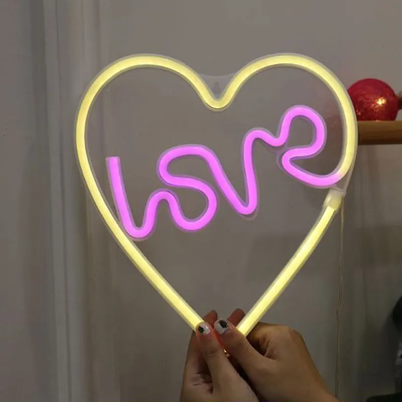 Светодиодный неоновый светильник Рождественская шляпа ночной Светильник