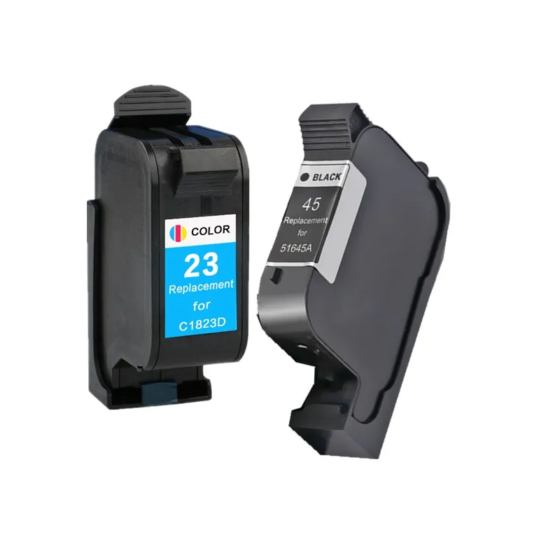 Чернильные картриджи для струйного принтера 23 XL 23XL HP23XL HP23 Officejet r40 r60 r80 t45 t65 Color Copier