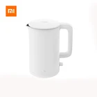 Оригинальный электрический чайник Xiaomi Mijia, 1 А, быстрое горячее закипание, нержавеющая сталь, интеллектуальный контроль температуры, чайник с защитой от перегрева, чайник, чайник
