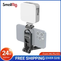 smallrig universal foldable smartphone holder for live streaming vlogging interviews smartphone desktop stand 3727