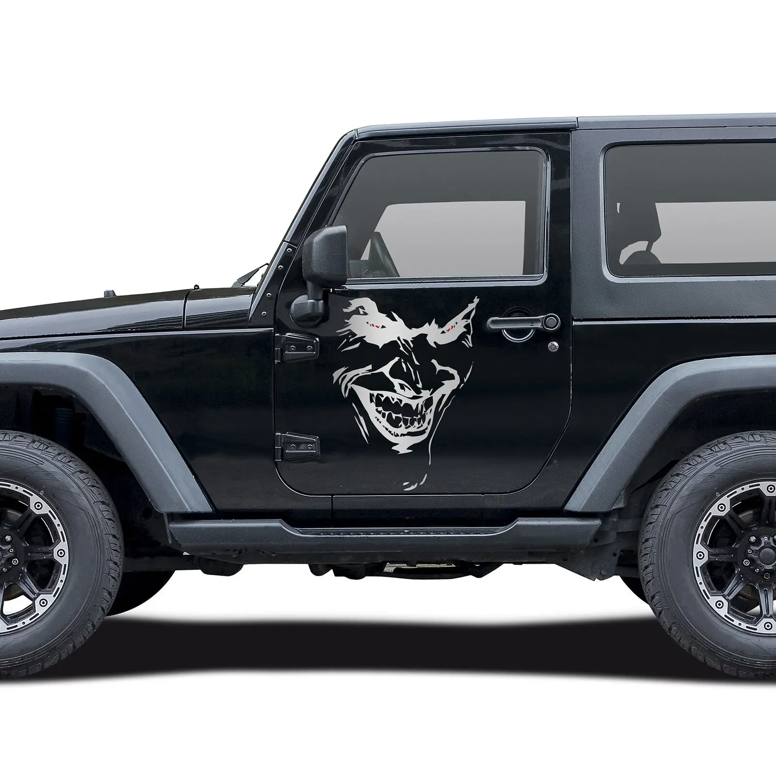 

Наклейка "Джокер" Серебряная металлическая фольга декоративная Автомобильная наклейка KX011 автомобильный Декор