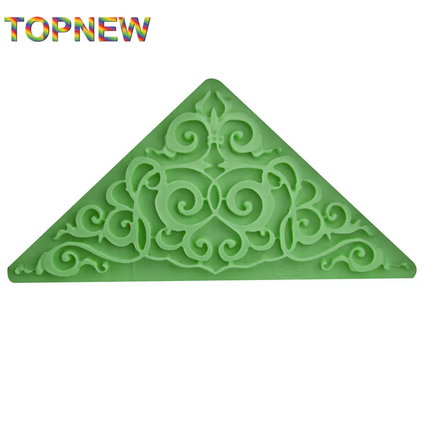 Классические Силиконовые формы для помадки красивые цветочные тортов