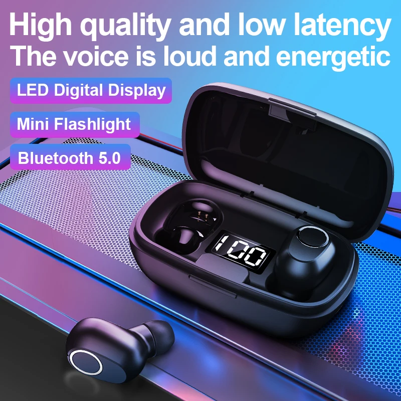 Новинка 2021 беспроводная Спортивная Bluetooth-гарнитура L22pro бинауральные