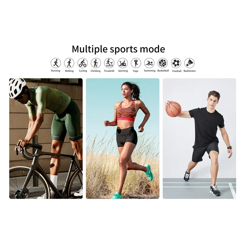 

R3 Smart Watch Sport Watch Man Women Contact Screen Operation Waterproof Bluetooth Fitness Watch, 1.3 Inch