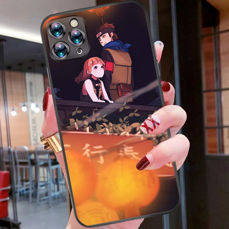 

N-Naruto Kakashi S-Sasuke Phone Case For iPhone 6 6S 7 8 Plus TPU Cellphone Personalised Cool Best Telephone Smartphones