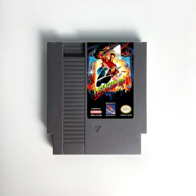 

Игральный картридж Last Action Hero для консоли NES, 72 контакта, 8 бит