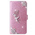 Блестящий кожаный чехол для Samsung S8 S9 Plus S10 S20 FE S21 Ultra A12 A32 A52 A72 A21S A31 A41 A51 A71 A40 A50 S7 Edge