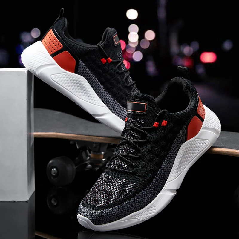 

Men's sports shoes leisure fitness breathable non-slip shockproof comfortable lightweight outdoor wear sneakers