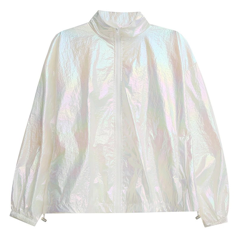 

Fashion new bright bright colorful thin sunscreen clothing