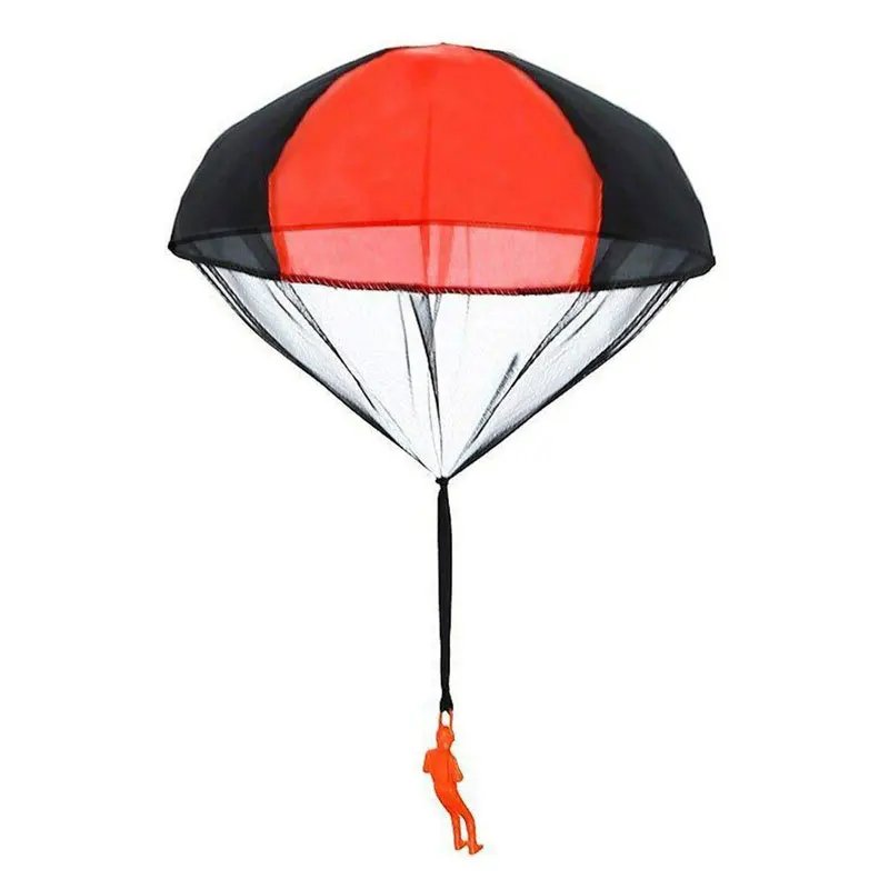 Аттракцион-парашют забавные уличные игрушки для детей развивающие летающий