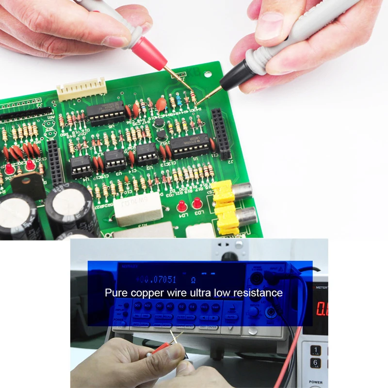 1000 В 20 А щуп испытательный провод + зажимы зажим для тестирования мультиметра