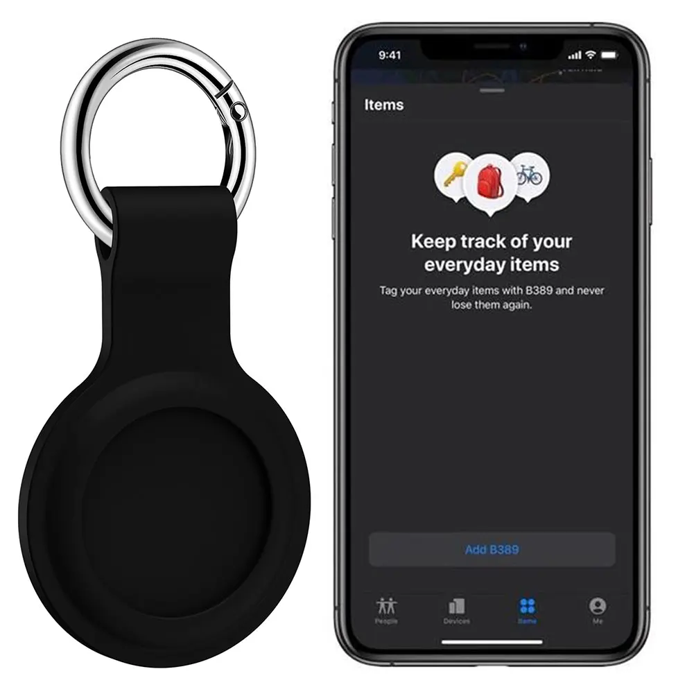 

Silicone Protective Compatible With Airtags Case Cover Bluetooth Tracker Cover Airtags Accessories Airtags Protective Cover