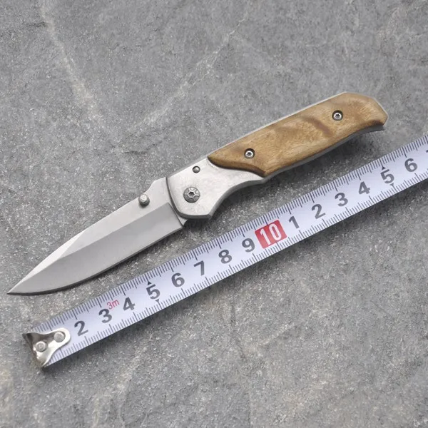 Фирменный черный титановый складной нож 7CR18MOV лезвие стальные ножи с ручкой