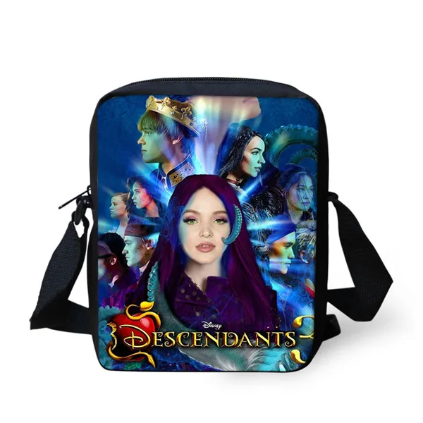 CDZHL774E Thikin Descendants Shoulder Messenger Bag Crossbody School Supplies for Girls School Supplies Shopping Bags Mochila Infantil - Цвет: CDZHL774E