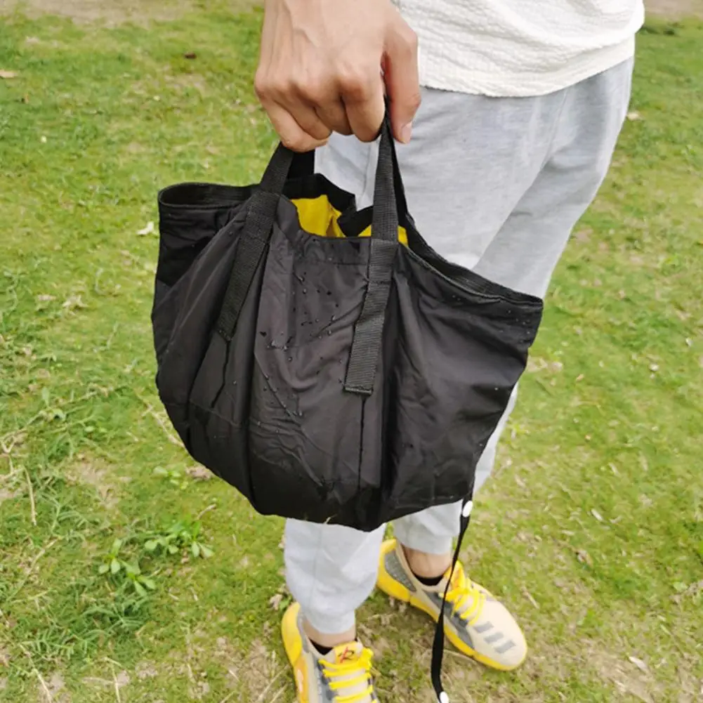 

12L Waterproof Water Bags Folding Bucket Portable Outdoor Foldable Bucket Water Container Collapsible Fish Washbasin Bucket