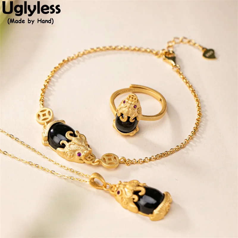 

Цепочка женская из серебра 925 пробы, с кольцом и животными