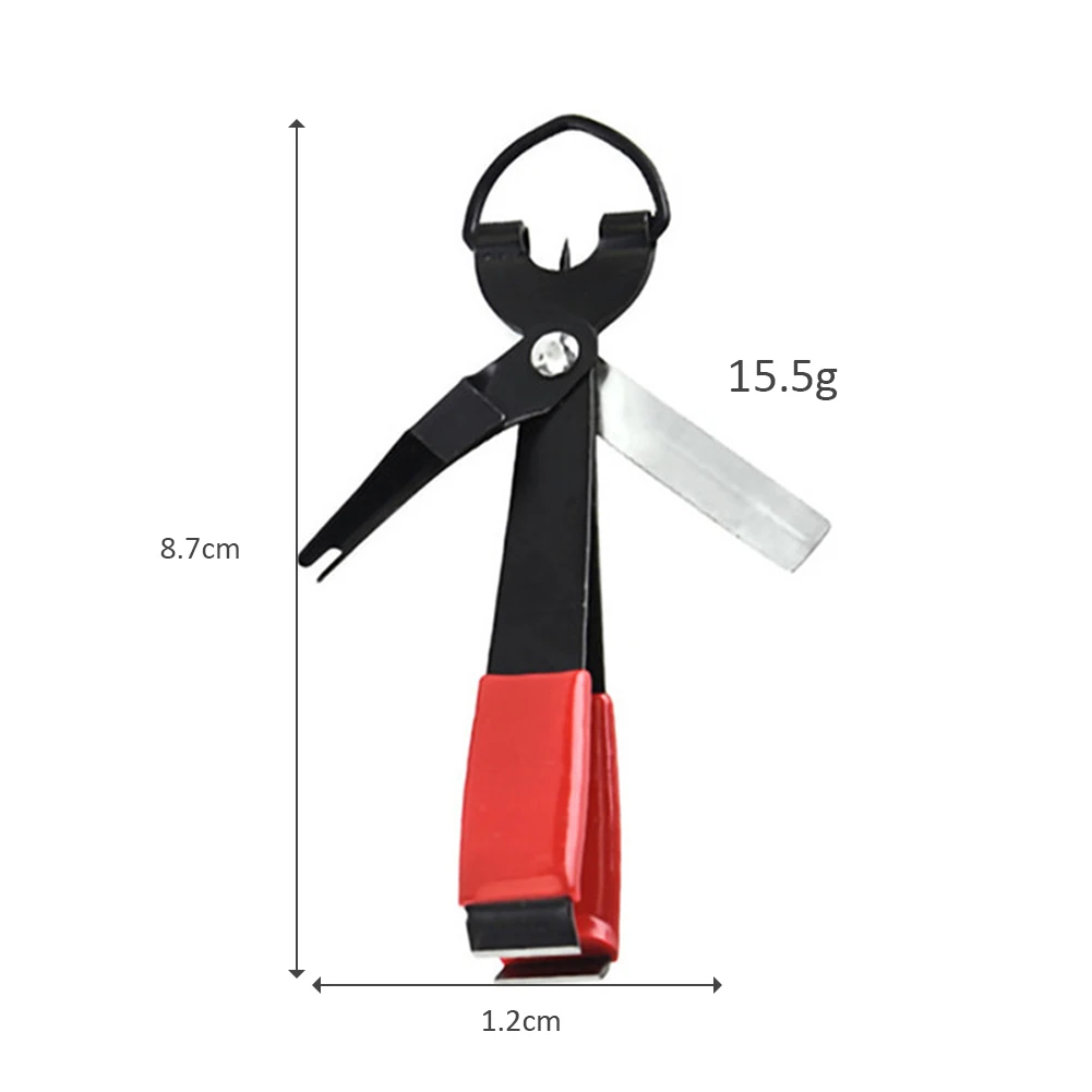 

Stainless Steel Fishing Quick Knot Tool Fast Tie Nail Knotter Line Cutter Clipper Nipper Hook Sharpener Fly Tying Tool