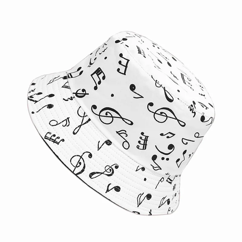 

Women's Summer Sun Hats Sun Protection Bucket Hat Caps Print Double-Side-Wear Reversible Bucket Hat