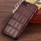 Чехол для телефона из 100% натуральной кожи с крокодилом для iPhone SE 2020 13 Pro Max 12 Mini 12 11 Pro Max xr x xs max 7 plus 8 plus 5 6s plus 13Pro Max 13 Mini 11 Pro Max 12Pro Max 11Pro Max 7Plus 8Plus 6SPlus 6Plus