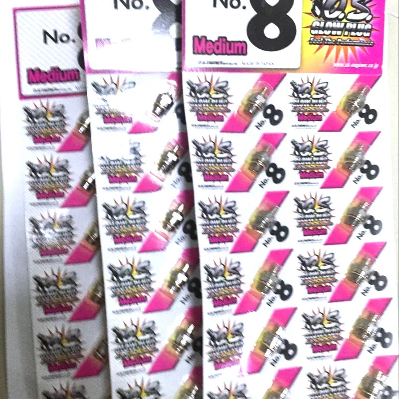 

Original OS NO.8 O.S. OS8 medium plug N Glow Plugs For OS Engine