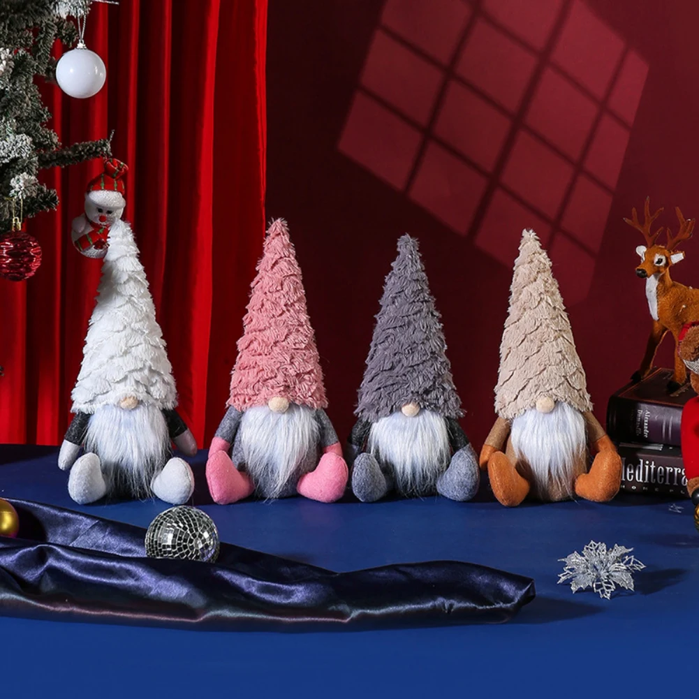 Рождественские плюшевые гномы Tomte украшения ручной работы шведская фигурка
