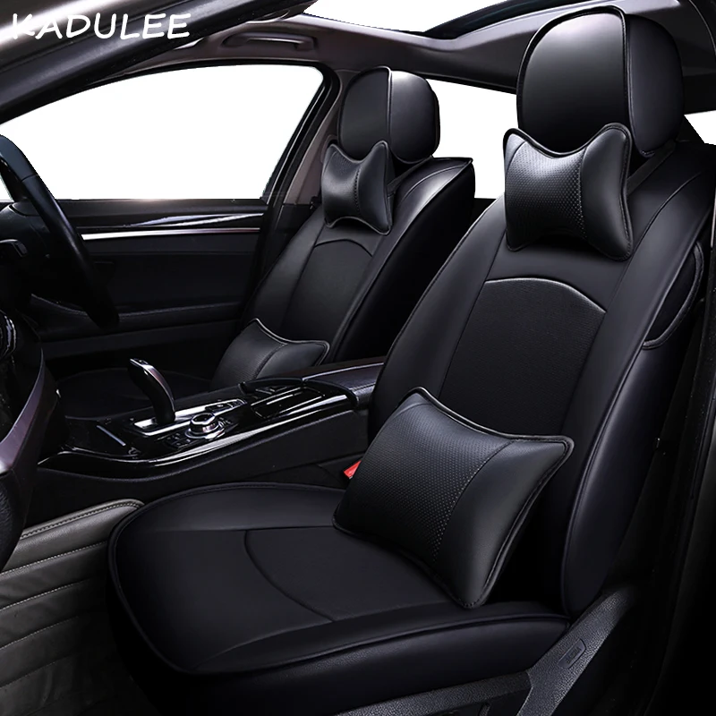 Автомобильное сиденье KADULEE из натуральной кожи на заказ для vw golf 4 5 6 VOLKSWAGEN polo 6r 9n