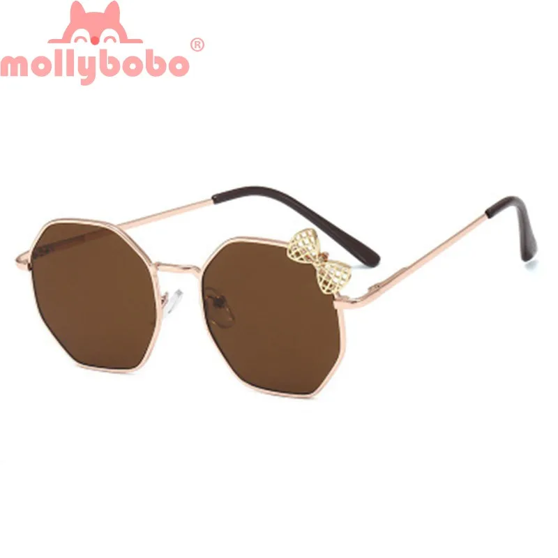 

Metal Frame Bow-knot Sunglasses kids Square Metal Sun Glasses Girls Brand Designer Goggles Party Eyewear Cute Style Eyeglasses