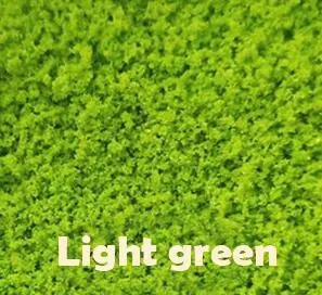 Light green 500ml Миниатюрная модель 500 мл топографические частицы губки растительность газон порошок травы песок стол ландшафтные материалы - Цвет: Light green 500ml