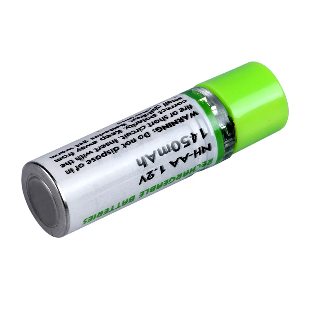 1Pcs AA Battery Nimh 1.2V 1450MAH Rechargeable NI-MH USB | Электроника