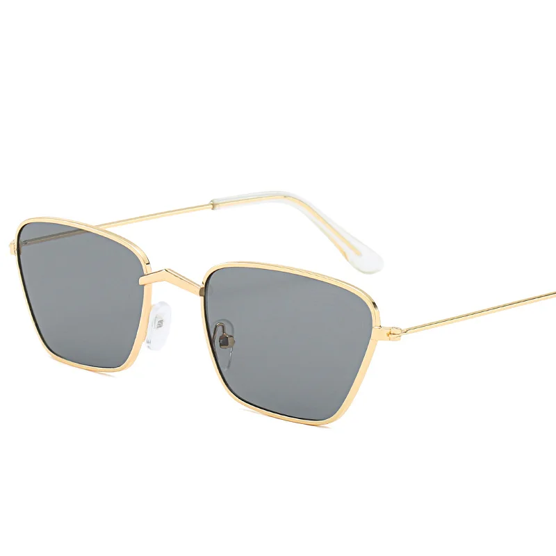 Brand Designer Small Square Sunglasses Women Men Clear Color Lenses Unisex Ellipse Sun Glasses for Female UV400 | Аксессуары для