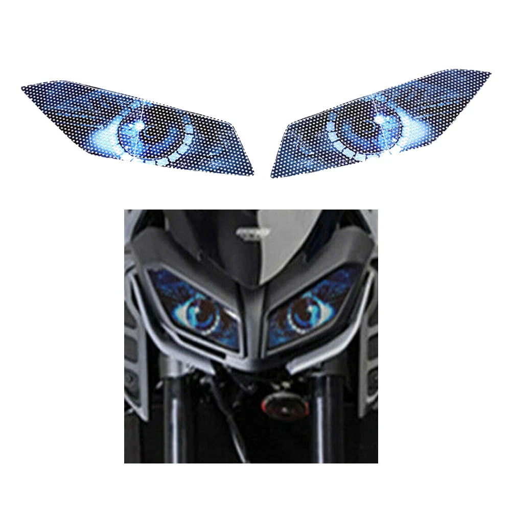 

For YAMAHA MT-09 MT09 2017 Motorcycle Headlight Protection Decal Stickers