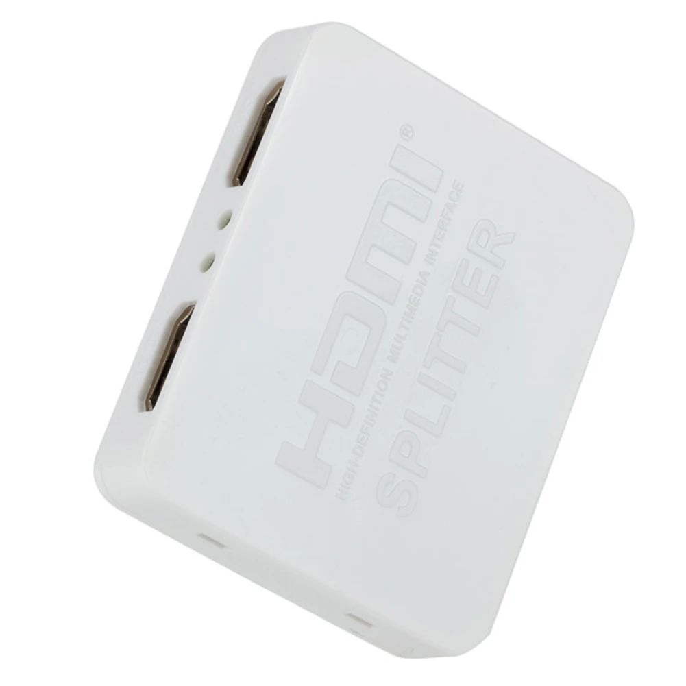 HDMI сплиттер системы домашнего кинотеатра 1080P усиленный 1 в 2 из коробки кабельный