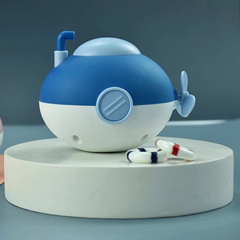 Детская игрушка для купания детская на цепочке маленькая подводная лодка