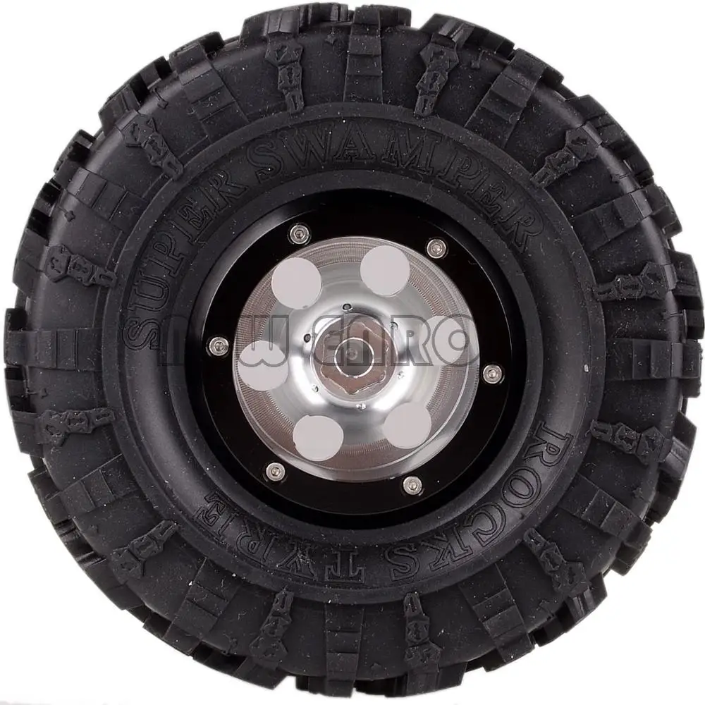 Новые ENRON 4P алюминиевые 2 &quotBeadlock колеса и 132 мм шины для RC 1/10 модель гусеничный