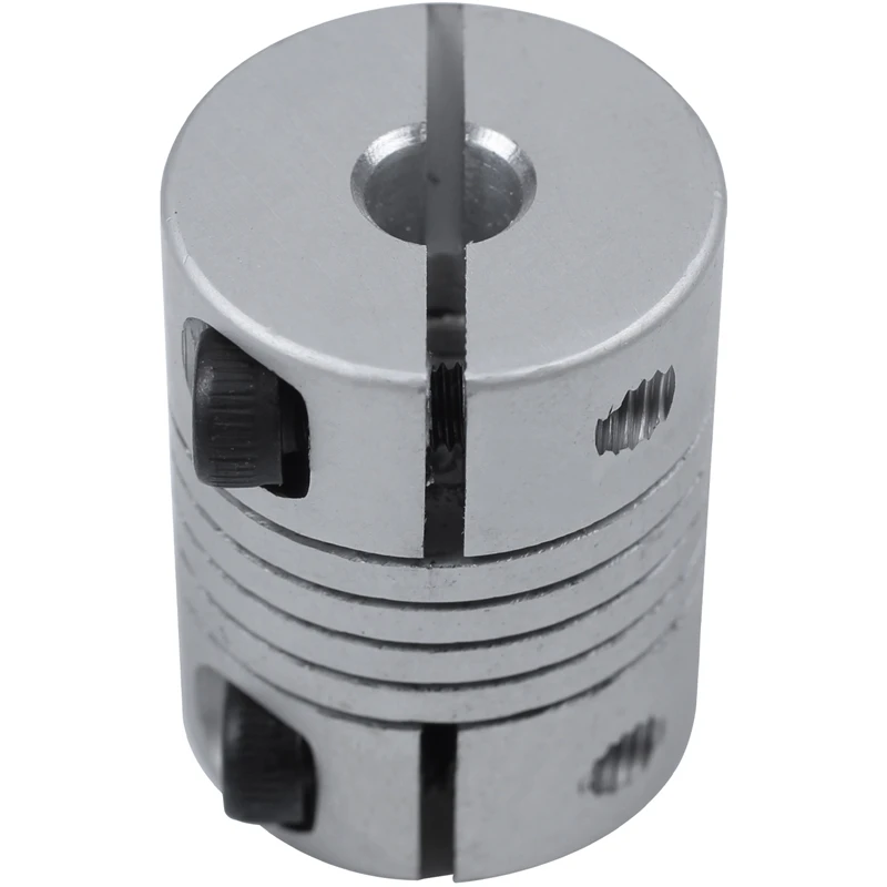

5X6.35Mm CNC Motor Shaft Coupler 5Mm To 6.35Mm Flexible Coupling