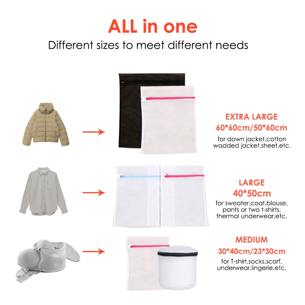 12Pcs Resuable Flower-type Household Reusable Washing Machine Lint Mesh Bag And Washing Bag Reusable Hair Remover