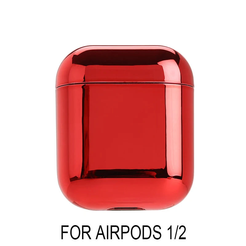 for airpods 1 2 Чехол для наушников с красочным покрытием для Airpods 2 1 Air Pods Pro, Жесткий Чехол для наушников для AirPods Pro, защитный чехол для Airpods, чехол - Цвет: for airpods 1 2