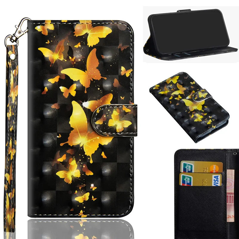 Кожаный флип чехол для Huawei Y3 Y5 Y6 Y7 Y9 Pro Prime Lite 2019 2018 2017 смартфон с магнитной