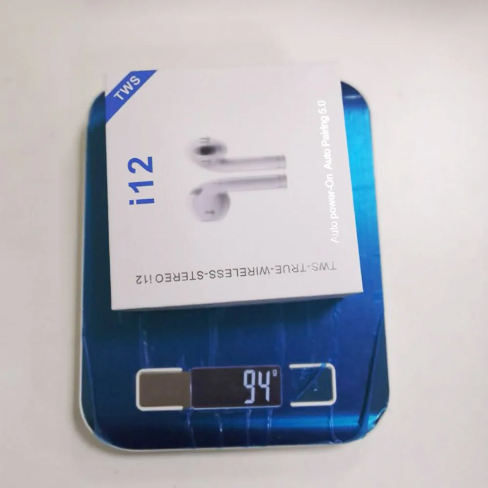 i12 tws Беспроводная bluetooth-гарнитура сенсорная портативная с микрофоном гарнитура Sweatproof всплывающие наушники Bluetooth наушник