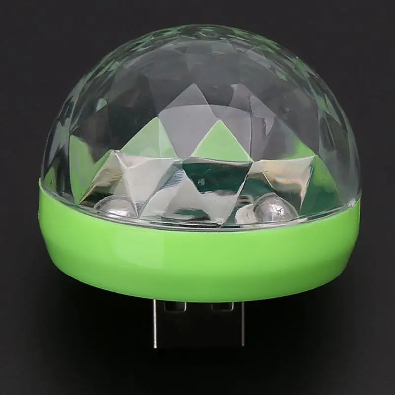 

Mini LED Stage Light Rotating Laser Lighting Lamp USB Interface For Bar Home Party Decoration