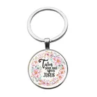 Новый брелок со стеклянной подвеской в виде веры