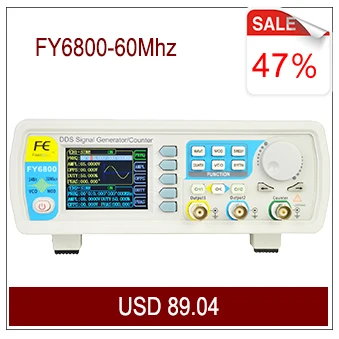 Горячая Распродажа FeelElec FY8300S-20Mhz трехканальный генератор сигналов