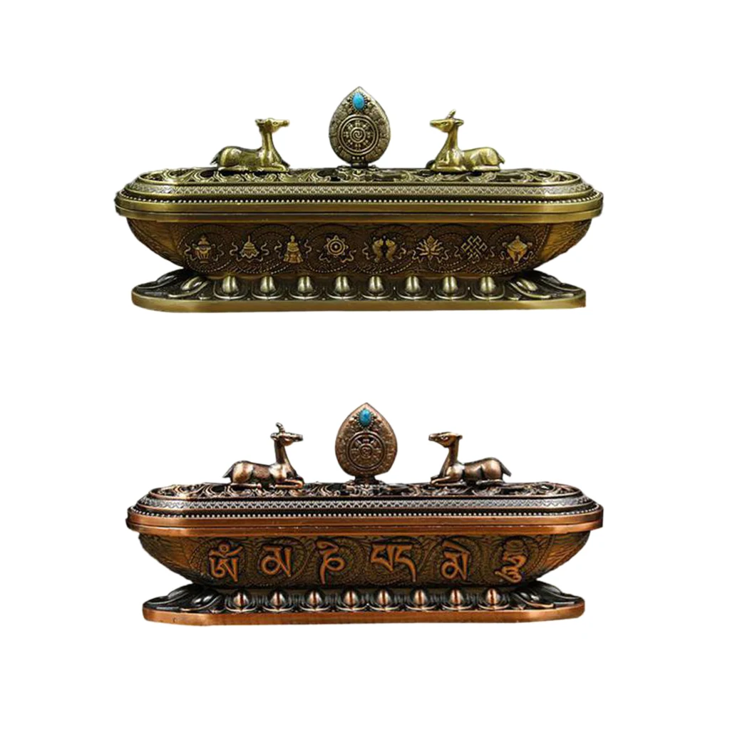 Курильница из тибетского сплава для благовоний 2 шт.|Благовония и курильницы| |