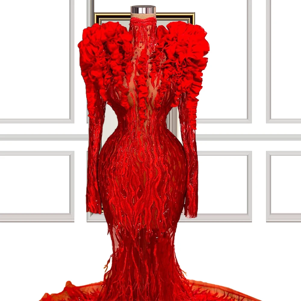 Рисунок 2 - Красные вечерние платья