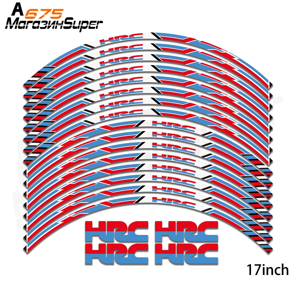 Новые наклейки на колеса мотоцикла отражающие переводная картинка 17 дюймов обод
