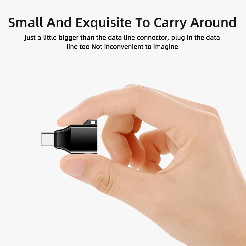 Цинковый сплав TYPE-C USB Otg адаптер для телефона 3 0 Металлический кард-ридер